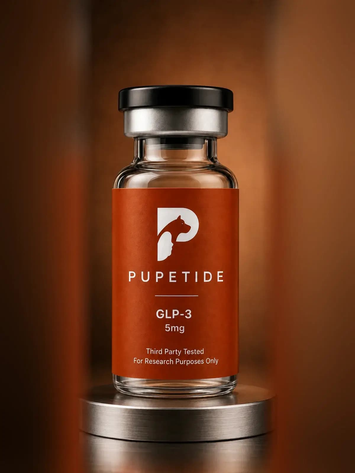 GLP-3 — product render of a labelled vial (glp-3__5mg)